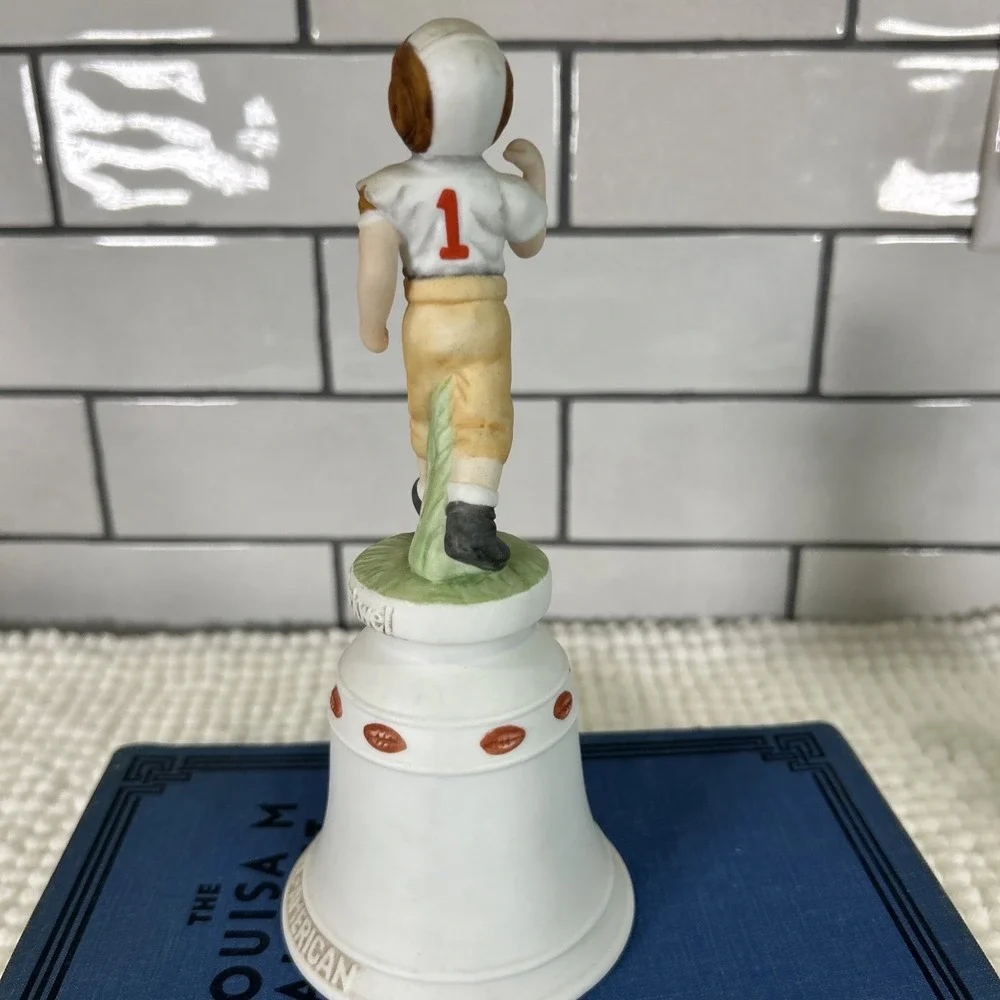 Vtg 1978 Norman Rockwell Porcelain Bell Future All American Children Series II
